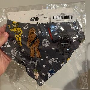 NWT Little Sleepies Star Wars Bandana Bib
